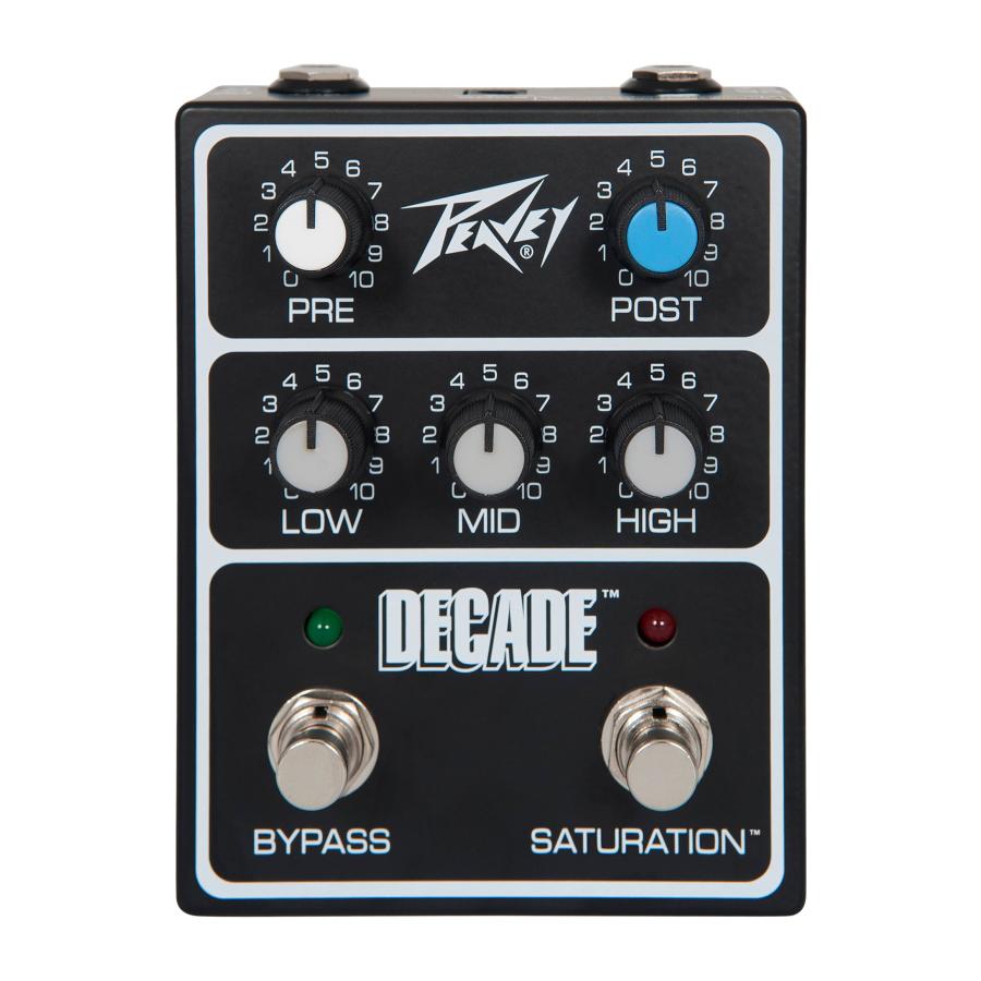 セール中‼️Peavey DECADE プリアンプ アンプ・エフェクターセール品)Peavey / Decade Preamp Effects Pedal