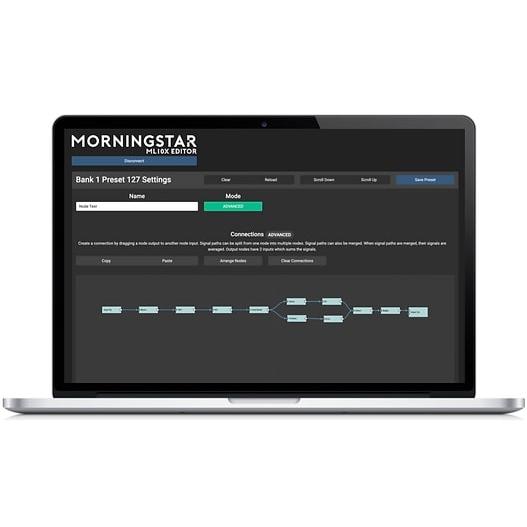 Morningstar FX / ML10X Stereo Reorderable Loop Switcher MIDI専用