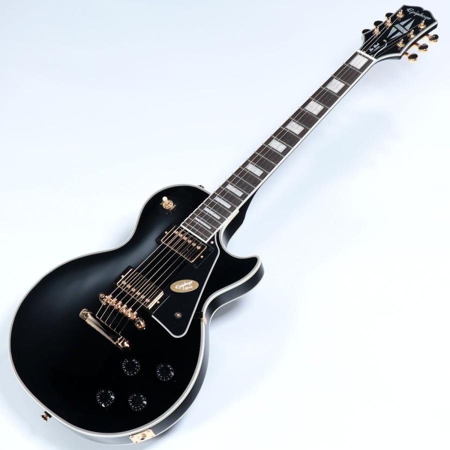 Epiphone / Inspired by Gibson Les Paul Custom Ebony レスポール  エピフォン エレキギター｜ishibashi｜03