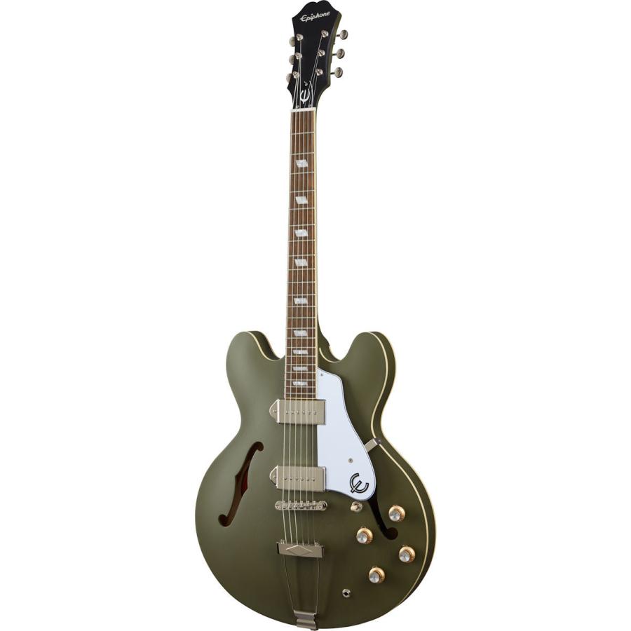 Epiphone / Casino Worn WOD (Worn Olive Drab)  エピフォン エレキギター(WEBSHOP)｜ishibashi｜02