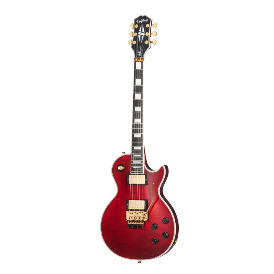 Epiphone / Alex Lifeson Les Paul Custom Axcess Quilt Ruby Epiphone / Alex Lifeson Les Paul Custom Axcess Quilt Ruby