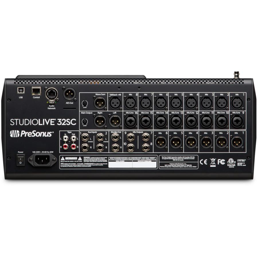 PreSonus プレソナス / StudioLive 32SC 32チャンネルデジタルミキサー 