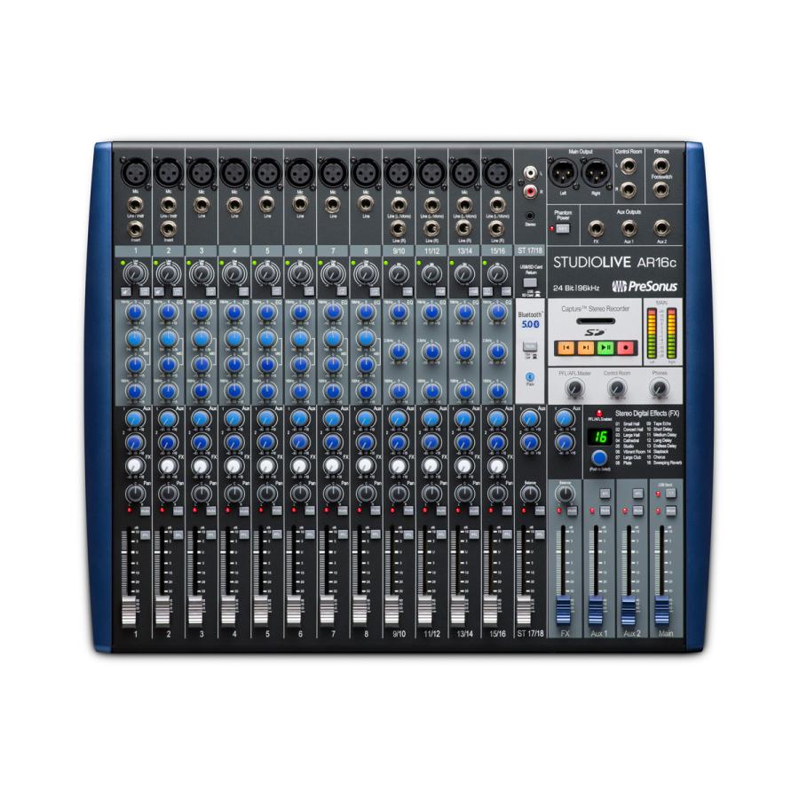 アナログミキサー　プレソナス　スタジオライブ16c PreSonu プレソナス / StudioLive AR16c アナログ・ミキサー + 24Bit
