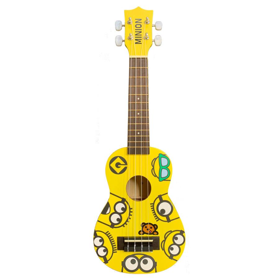 在庫有り Ukulele Minions Mn 10 かわいい専用ケース付 Kiwaya ミニオンズ 開店祝い ミニオンウクレレ Mn10 キワヤ Webshop