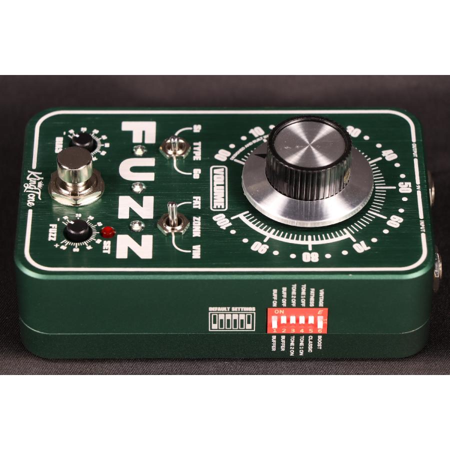 King Tone / miniFUZZ V2 Green ファズ (国内正規品)