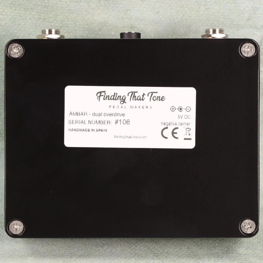 Finding That Tone / AMBAR Matte Black Dual Overdrive オーバー