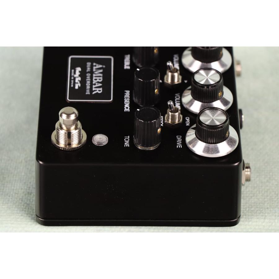 Finding That Tone AMBAR Black 新品同様品 Finding That Tone / AMBAR Matte Black Dual Overdrive オーバー
