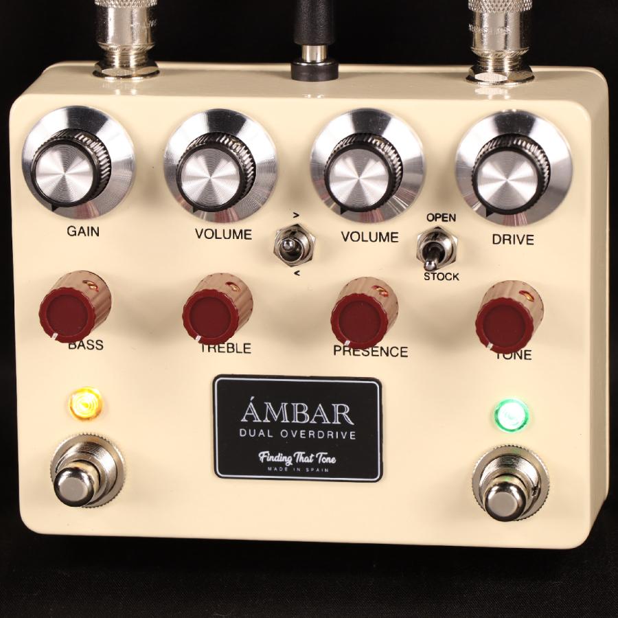 Finding That Tone / AMBAR Vintage White Dual Overdrive オーバー