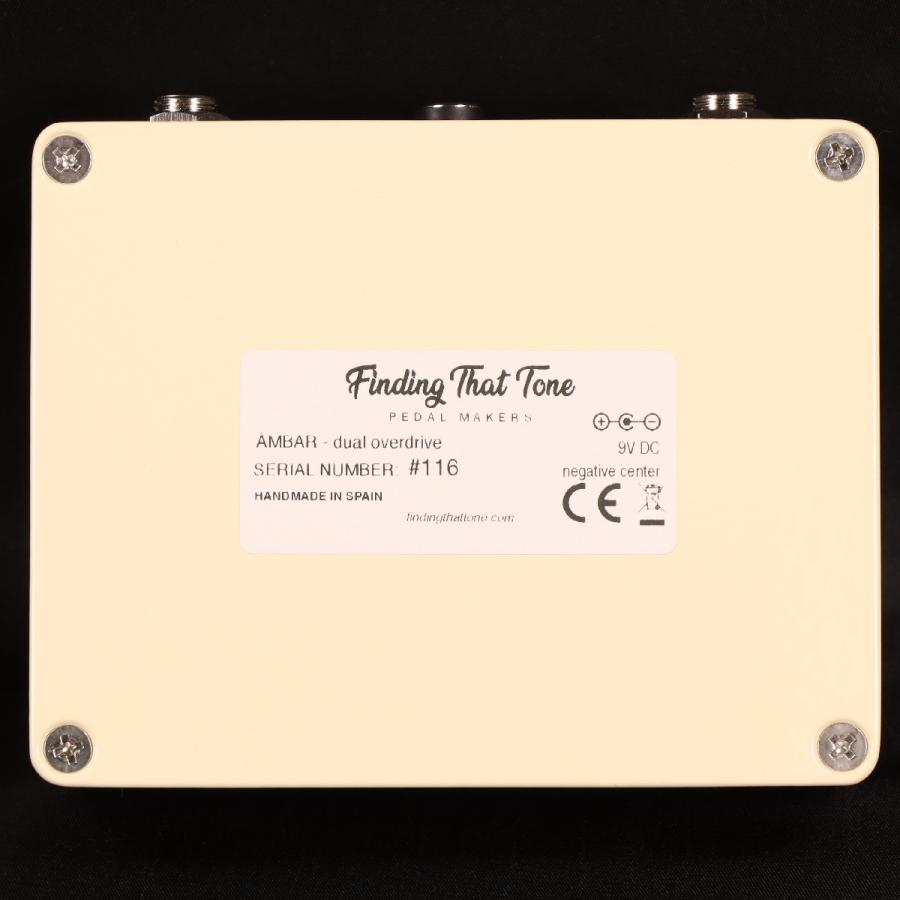 Finding That Tone / AMBAR Vintage White Dual Overdrive オーバー