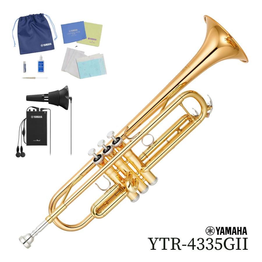 YAMAHA YTR-4335GII トランペット ＋ サイレントブラスセット YAMAHA