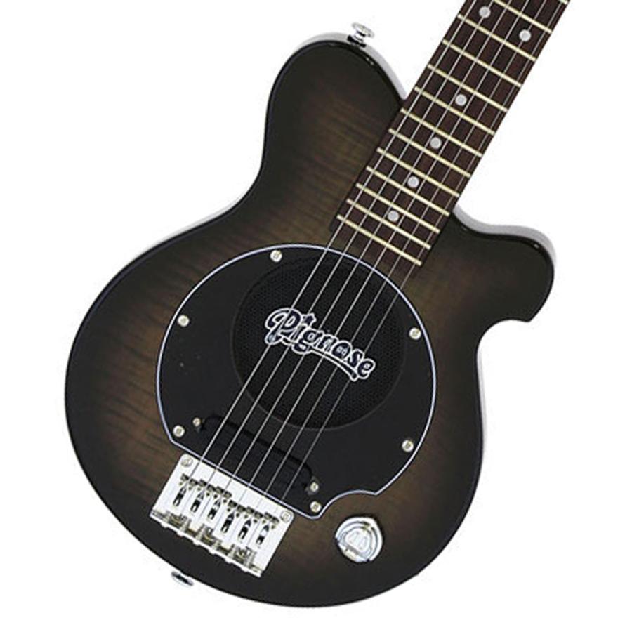 Pignose / PGG-200FM See-through Black アンプ内蔵 ミニエレキギター