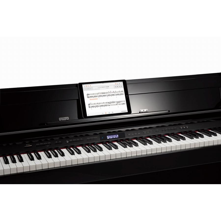 (全国組立設置無料)Roland / DP603 PES 黒塗鏡面艶出し塗装仕上げ (DP-603)(代引き不可)(YRK)(PTNB)(納期別途ご案内)の画像
