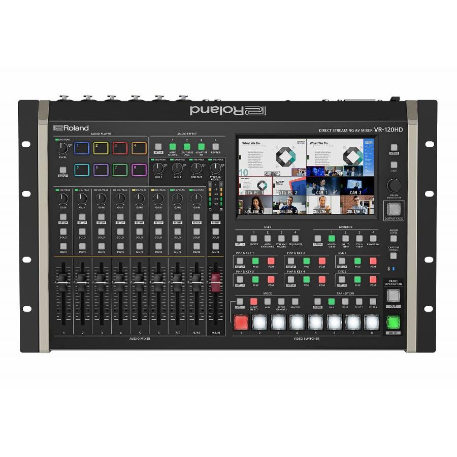 Roland ローランド / VR-120HD DIRECT STREAMING AV MIXER｜ishibashi｜09