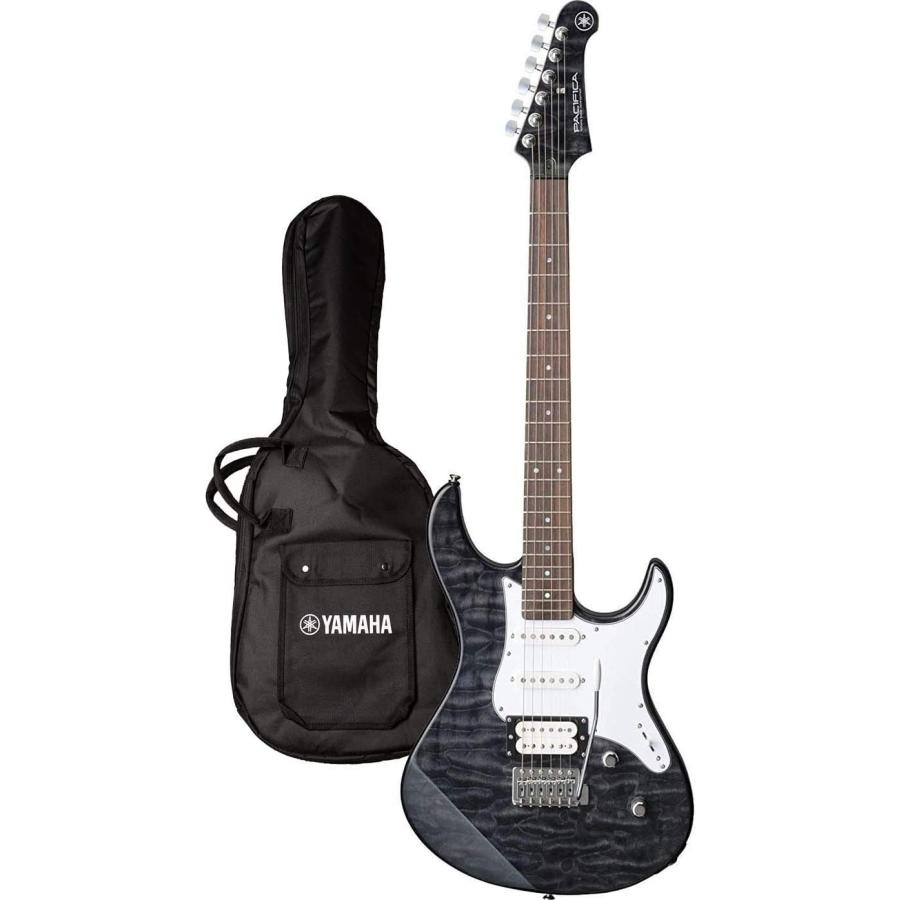 ギター PACIFICA212VQM SPAC212VQM (TBL) Yamaha PAC212VQM Translucent Black Pacifica Electric Guitar