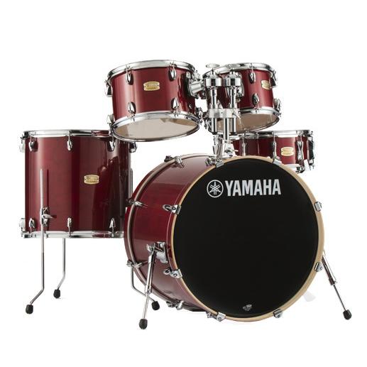 YAMAHA SBP2F5 CRクランベリーレッド ヤマハ ステージカスタム 5点シェルキット 22BDセット(お取り寄せ商品)