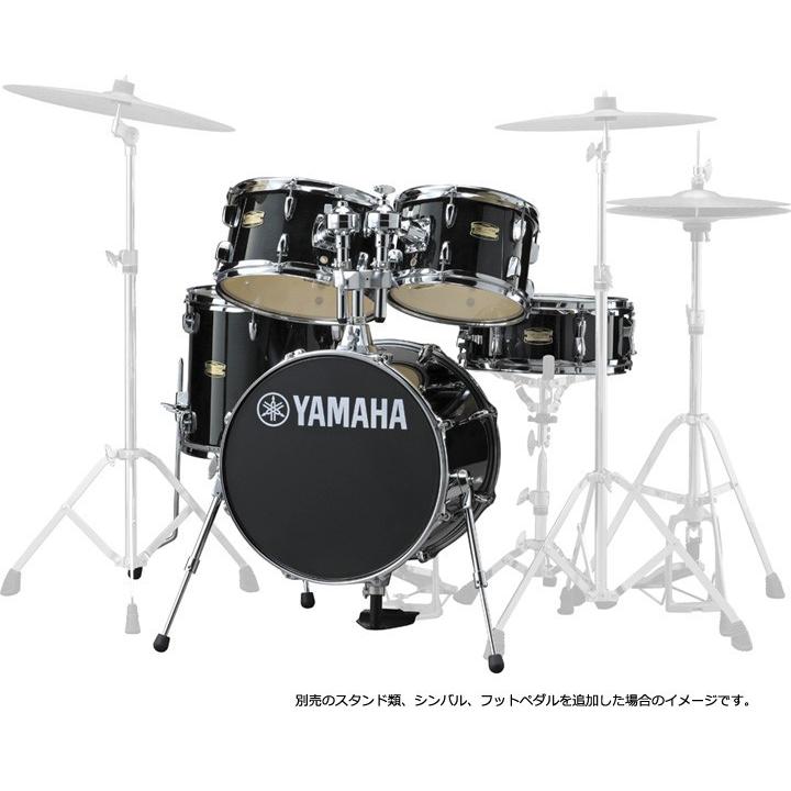 YAMAHA JK6F5RB 16BD コンパクトドラムシェルパック ジュニアキット RBレーベンブラック(お取り寄せ商品)(YRK)_1
