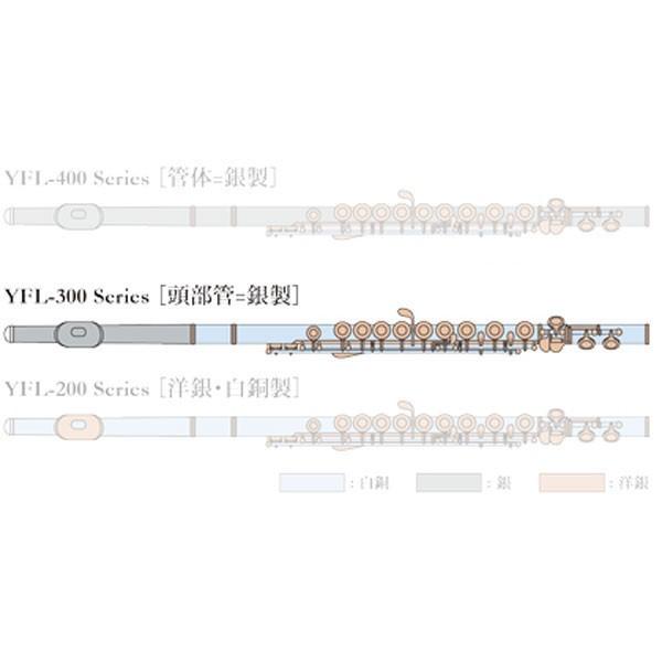 (在庫あり) YAMAHA / YFL-312 フルート Eメカ付 頭部管銀製 (出荷前調整)(5年保証)(YRK)｜ishibashi｜02