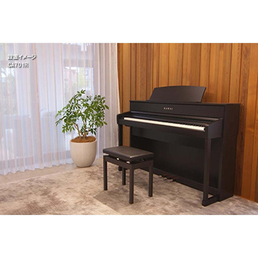 KAWAI (全国組立設置無料)KAWAI / CA701R プレミアムローズウッド調 