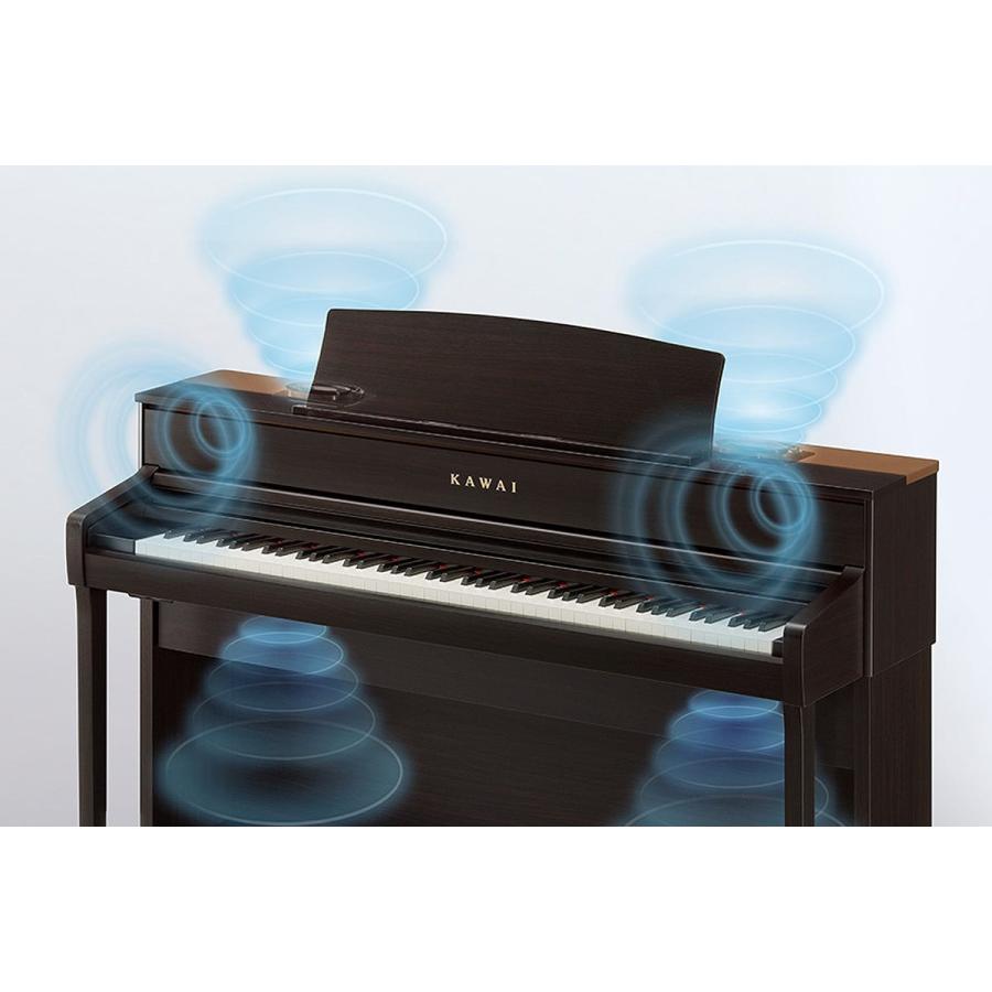 KAWAI (全国組立設置無料)KAWAI / CA701R プレミアムローズウッド調 