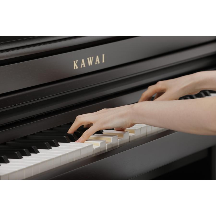 (全国組立設置無料)KAWAI / CA501MW モカウォルナット調 電子ピアノ(レッスン+ケアSETプレゼント)(代引不可)の画像