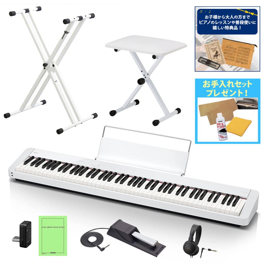 CASIO（カシオ） カシオ / PX-S1100WH [ペダル+スタンド+ベンチ+ 