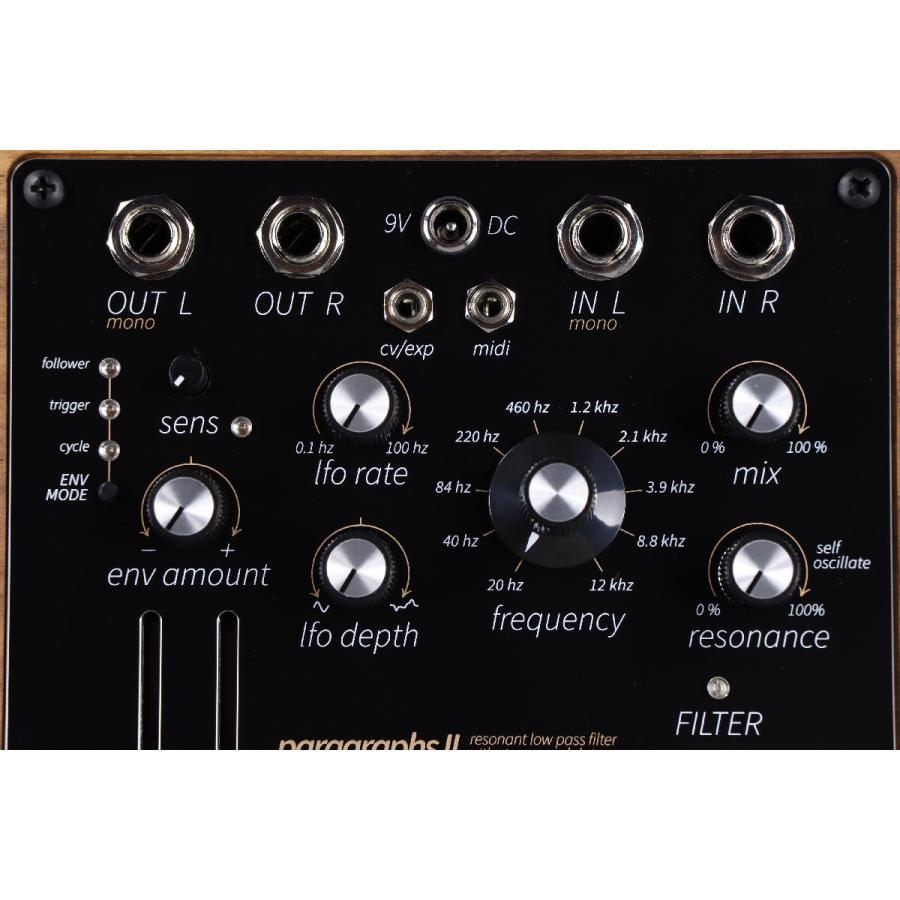 VONGON / Paragraphs II Resonant Low Pass Filter with Stereo