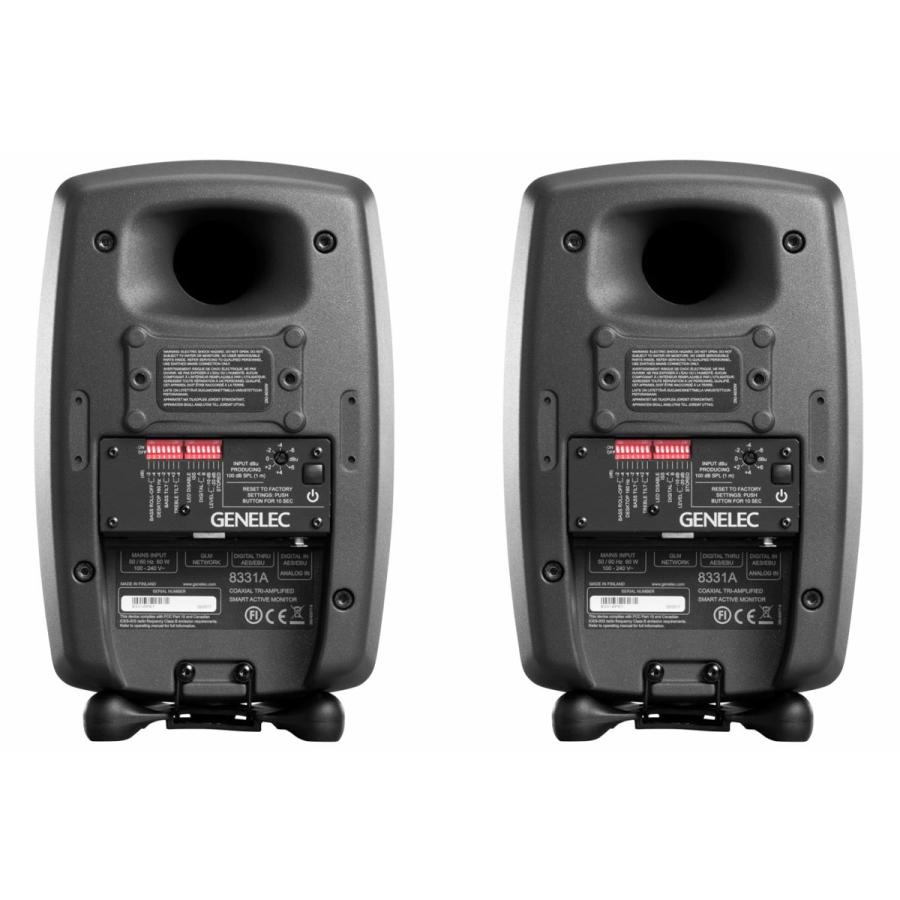 Genelec 8331AP 同軸スピーカー・ペア 【美品】 Amazon | GENELEC 8331AP リファレンス・スタジオモニタースピーカー