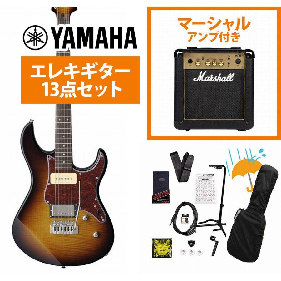 YAMAHA PACIFICA 611VFM + アンプセット