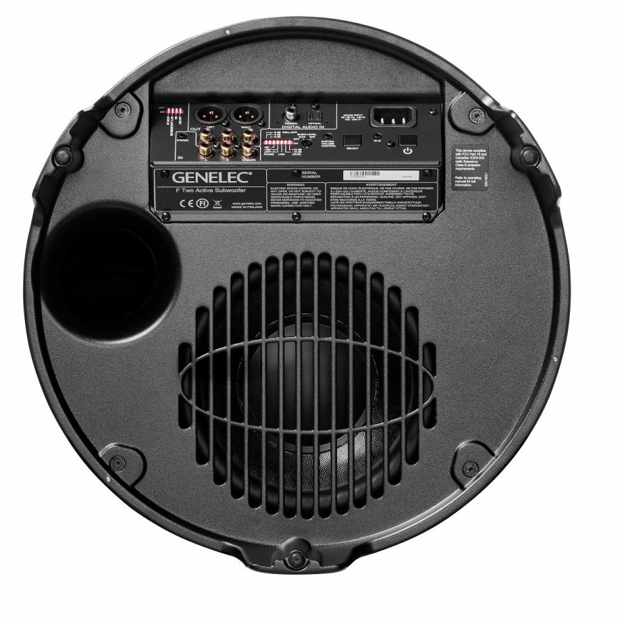 GENELEC ジェネレック / F Two ブラック アクティブ・サブウーファー(お取り寄せ商品)の画像