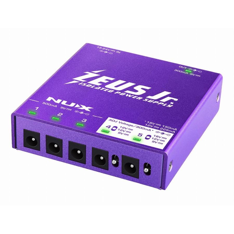 NUX / ZEUS Jr. フルアイソレーテッド パワーサプライ(国内正規品)(YRK) : イシバシ楽器 - 通販 - Yahoo!ショッピング