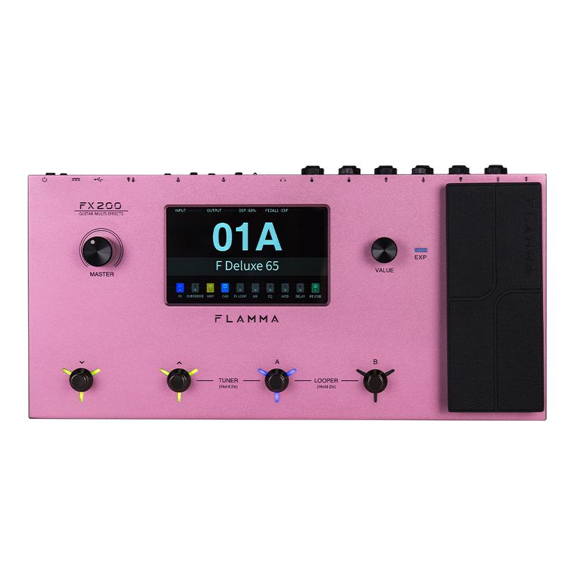 FLAMMA / FX200 Pink FX series マルチエフェクター : イシバシ楽器