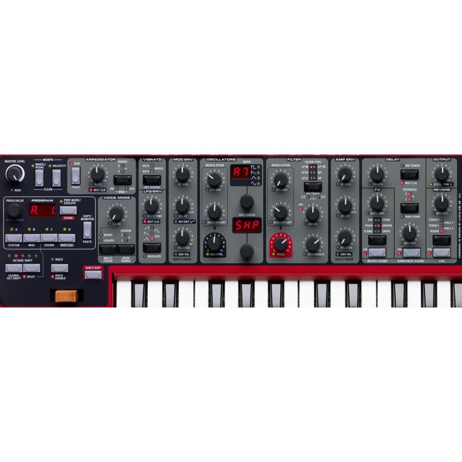 CLAVIA nord ノード / Nord Lead A1 (専用ケースセット)アナログ CLAVIA nord ノード / Nord Lead A1 (専用ケースセット)アナログ