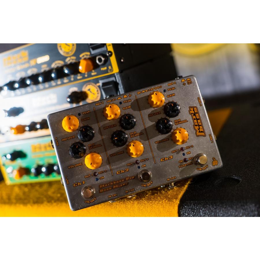 Markbass / MB PRO BASS MIXER MAK-PROBMIX 3チャンネルペダル型プロミキサー マークベース (国内正規品)(YRK)(PTNB)_7