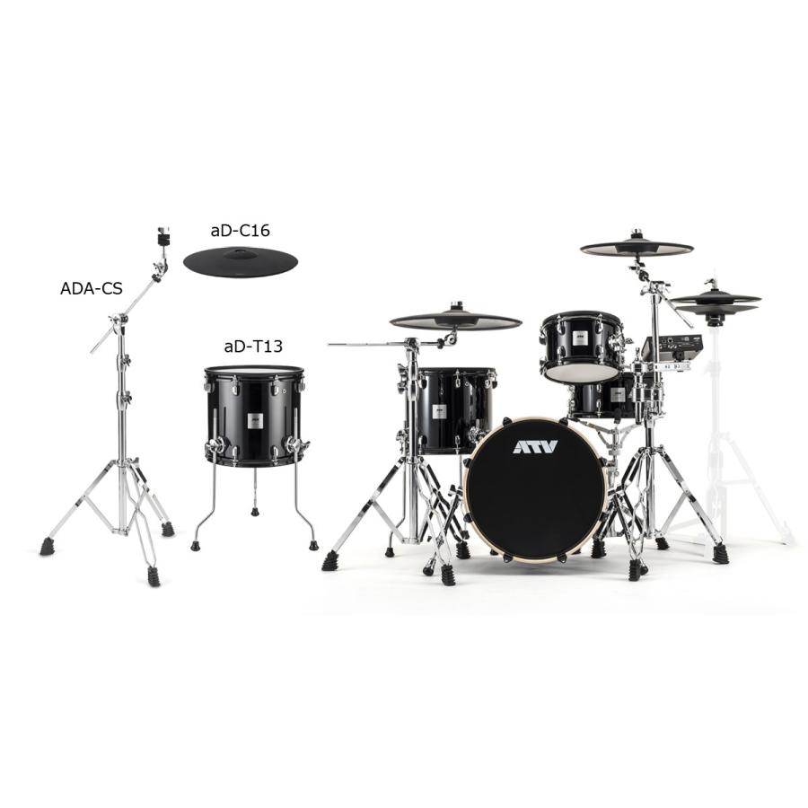 ATV / aDrums artist Standard Set ADA-STDSET 3シンバル2フロアタム 