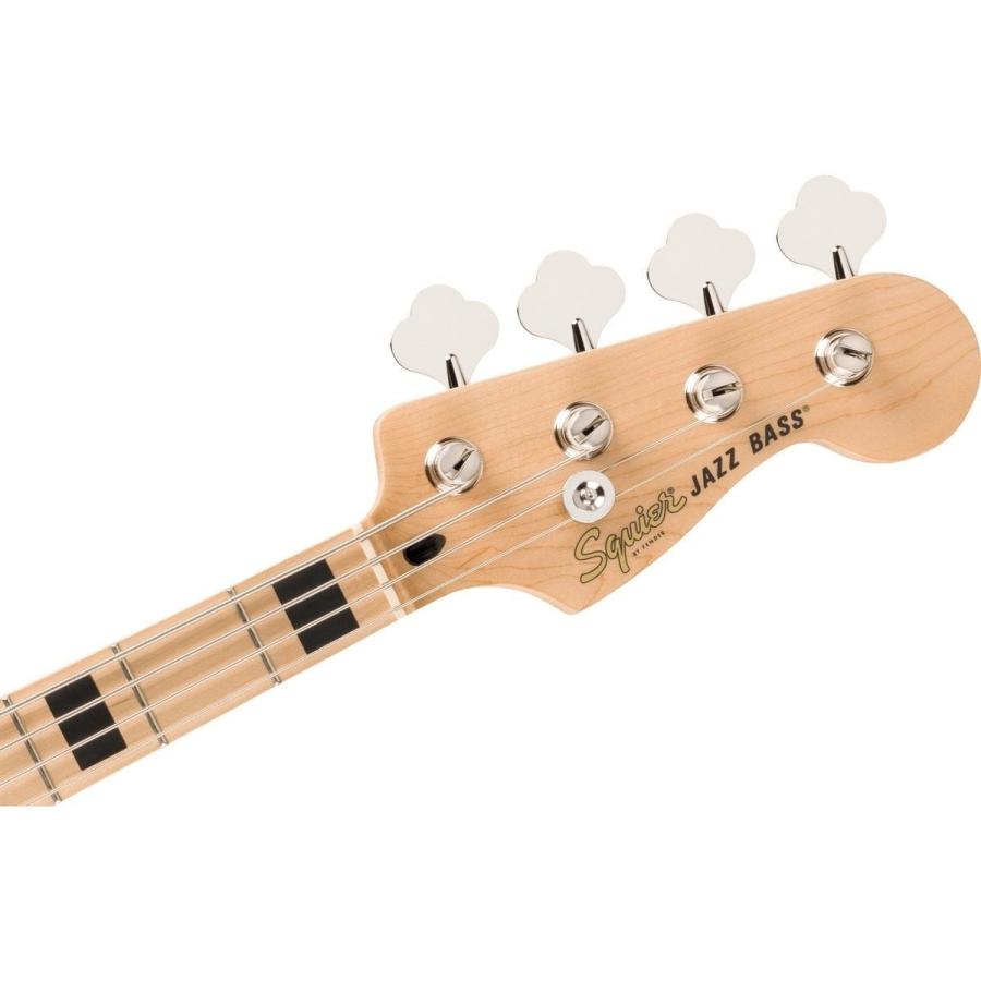 Squier by Fender / Affinity Active Jazz Bass Maple FB Black PG Olympic White VOXヘッドホンアンプ(Amplug Bass 3)付属エレキベース初心者セットR(YRK)_8