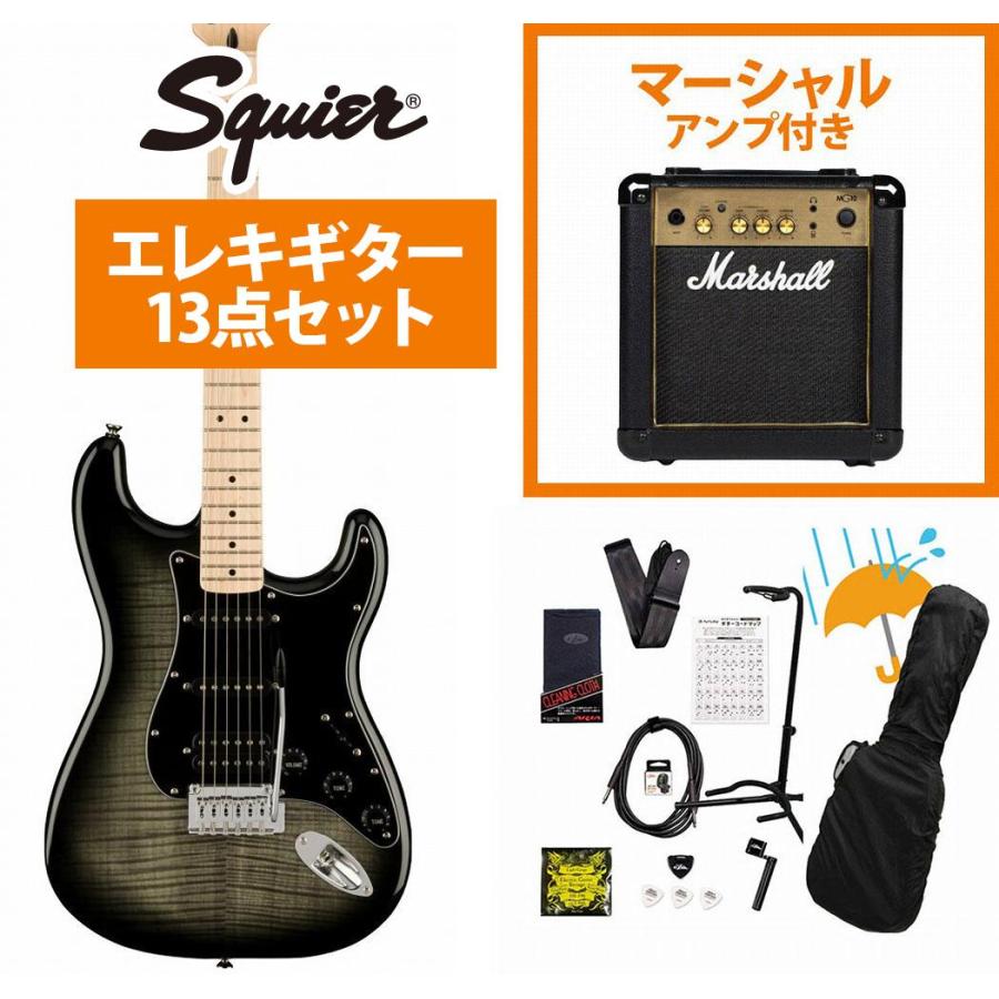 Squier Squier by Fender / Affinity Series Stratocaster FMT HSS 