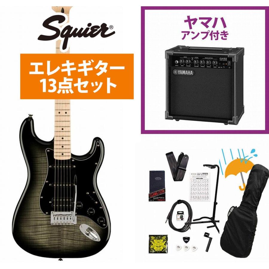 Squier Squier by Fender / Affinity Series Stratocaster FMT HSS 