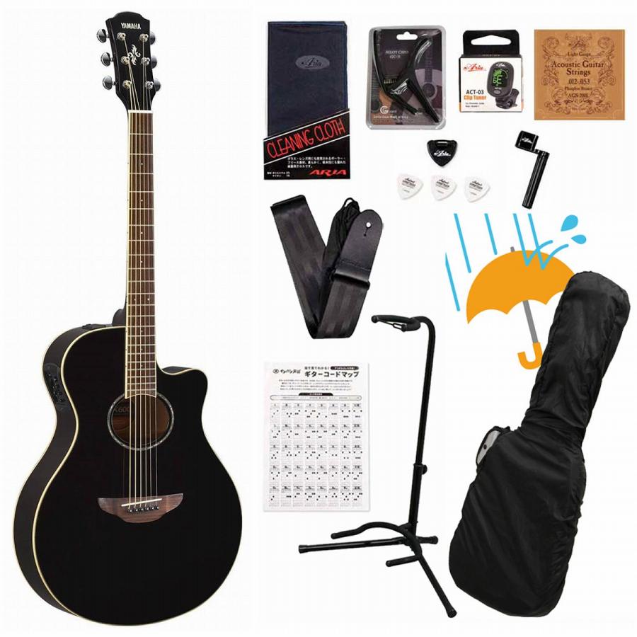 YAMAHA APX600 black アコースティックギター