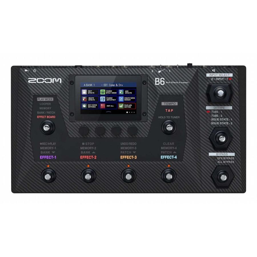 ズーム（zoom） ZOOM / B6 Multi-Effects Processor + CBG-6 純正