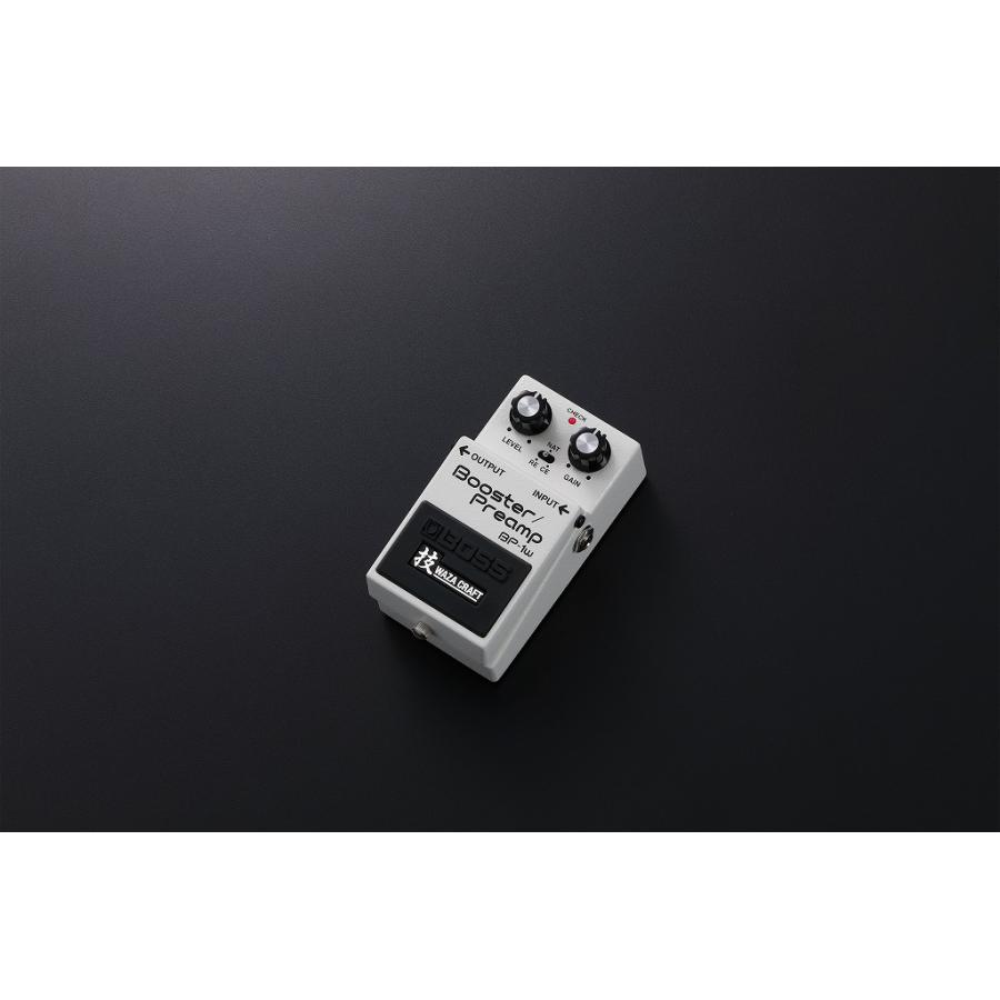 BOSS / BP-1W Booster/Preamp(純正ACアダプター同時購入セット)技 WAZA CRAFT MADE IN JAPAN 日本製 BP1W(次回入荷分予約受付/次回納期未定)(YRK)_6