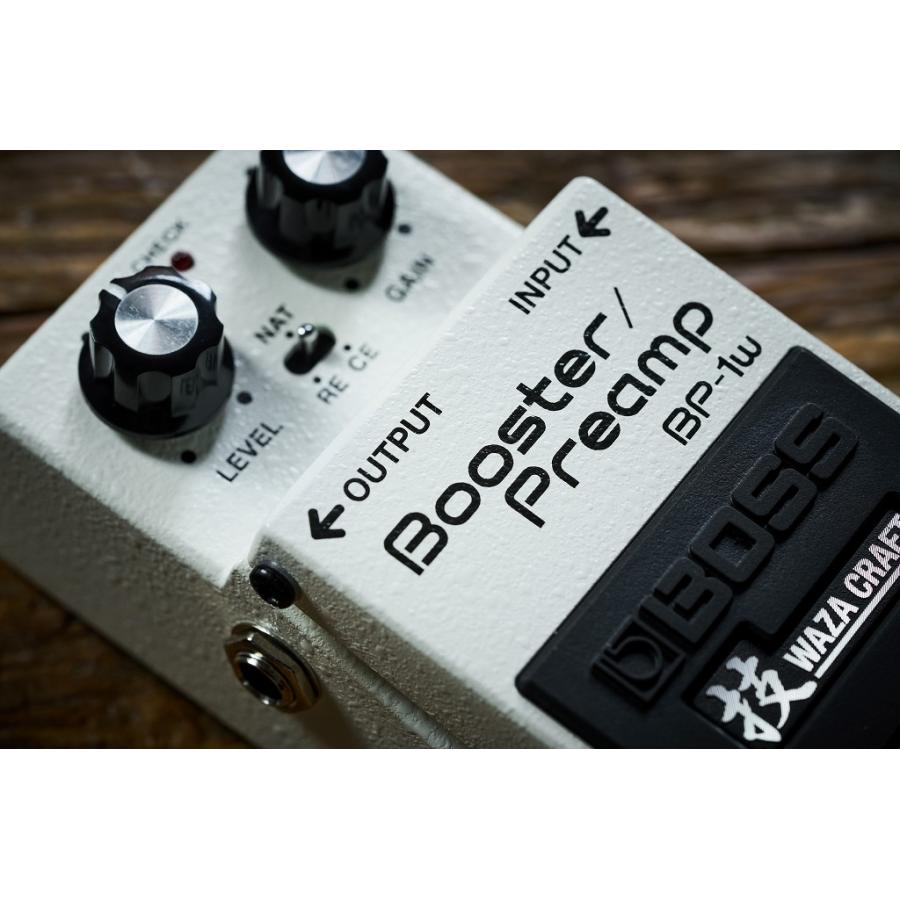 BOSS / BP-1W Booster/Preamp(純正ACアダプター同時購入セット)技 WAZA CRAFT MADE IN JAPAN 日本製 BP1W(次回入荷分予約受付/次回納期未定)(YRK)_8