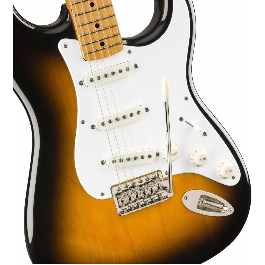 Squier by Fender / Classic Vibe 50s Stratocaster Maple FB 2-Color Sunburst エレキギター GP-1アンプ付属エレキギター初心者セットR(YRK)の画像