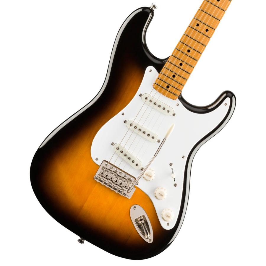 Squier by Fender / Classic Vibe 50s Stratocaster Maple FB 2-Color Sunburst エレキギター PG-10アンプ付属エレキギター初心者セットR(YRK)の画像