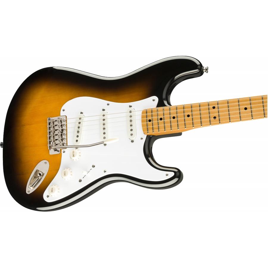 Squier by Fender / Classic Vibe 50s Stratocaster Maple FB 2-Color Sunburst エレキギター PG-10アンプ付属エレキギター初心者セットR(YRK)の画像