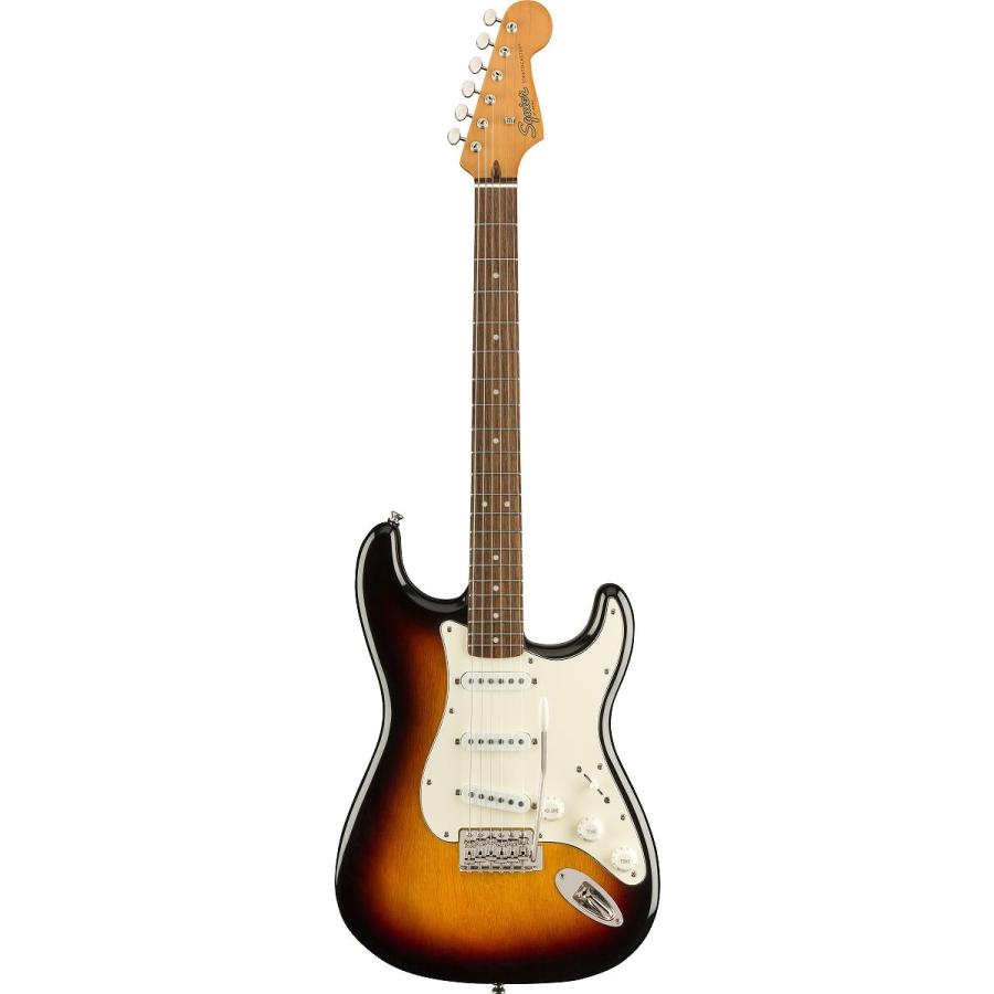 Squier by Fender / Classic Vibe 60s Stratocaster Laurel FB 3-Color Sunburst エレキギター PG-10アンプ付属エレキギター初心者セットR(YRK)の画像