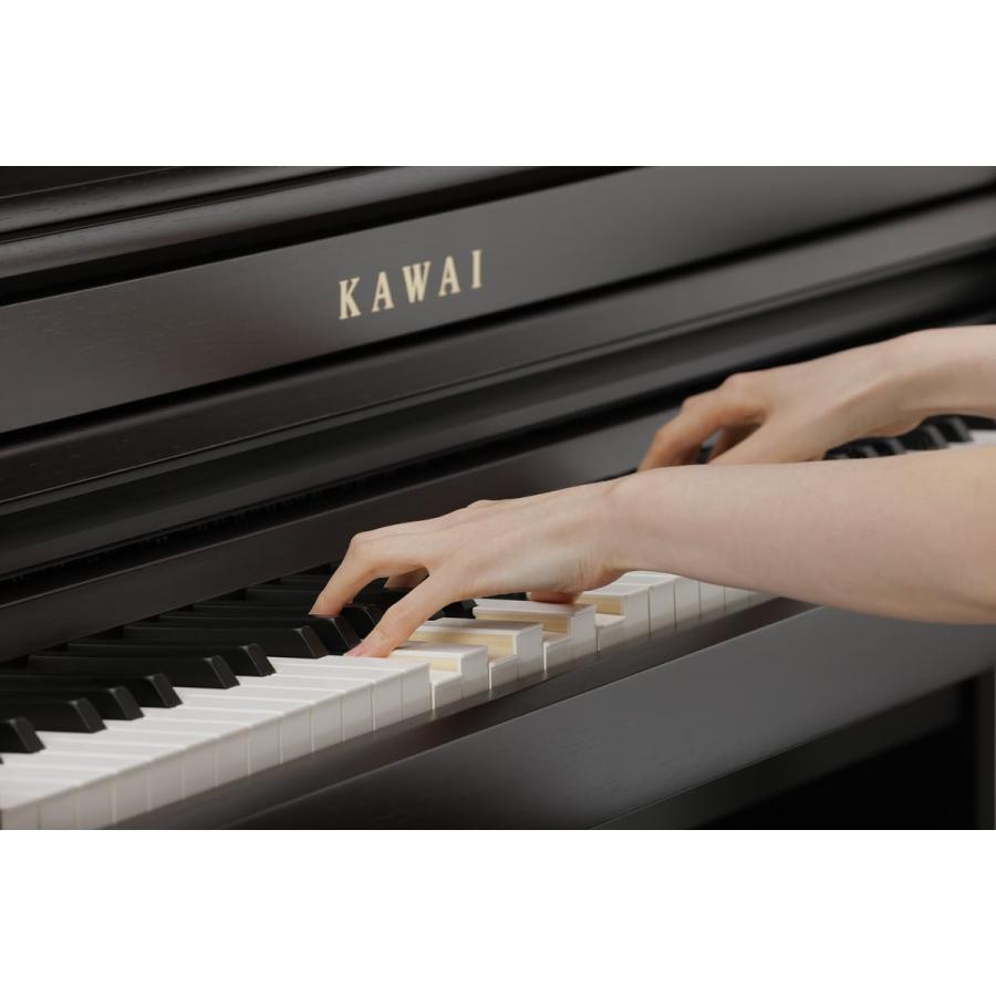 (全国組立設置無料)KAWAI / CA501MW モカウォルナット調 電子ピアノ [防振ピアノマットセット](レッスン+ケアSETプレゼント)(代引不可)の画像