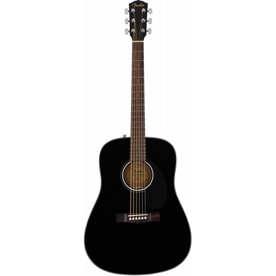 Fender Acoustic / CD-60S Dreadnought Walnut Fingerboard Black 