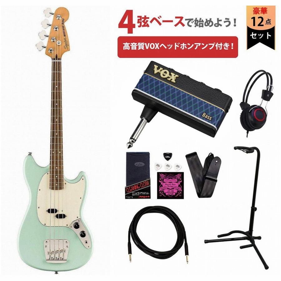 Squier Squier by Fender / Classic Vibe 60s Mustang Bass Laurel FB