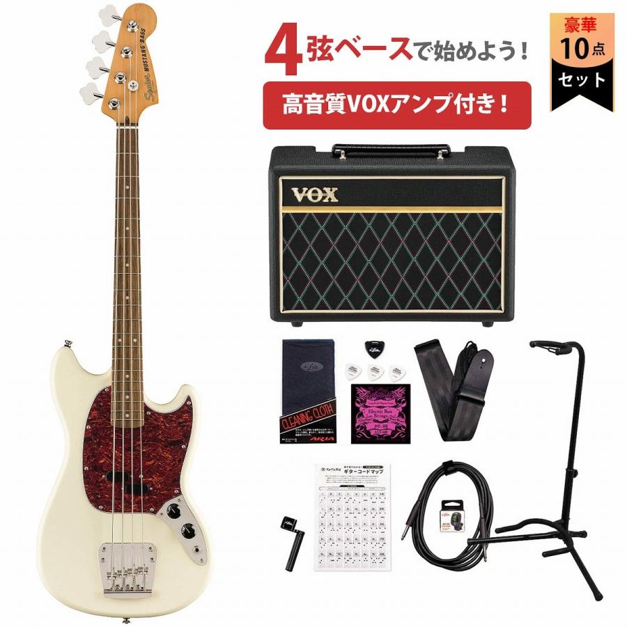 Squier Squier by Fender / Classic Vibe 60s Mustang Bass Laurel/FB