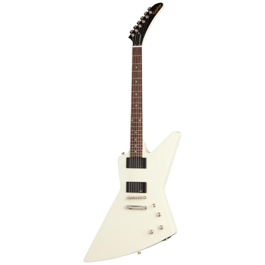 ブランド登録なし - Epiphone / Inspired by Gibson Explorer 80s EMG Classic White エピフォン KATANA MINI アンプリファイアー付き添い人13点仕かける！(YRK)